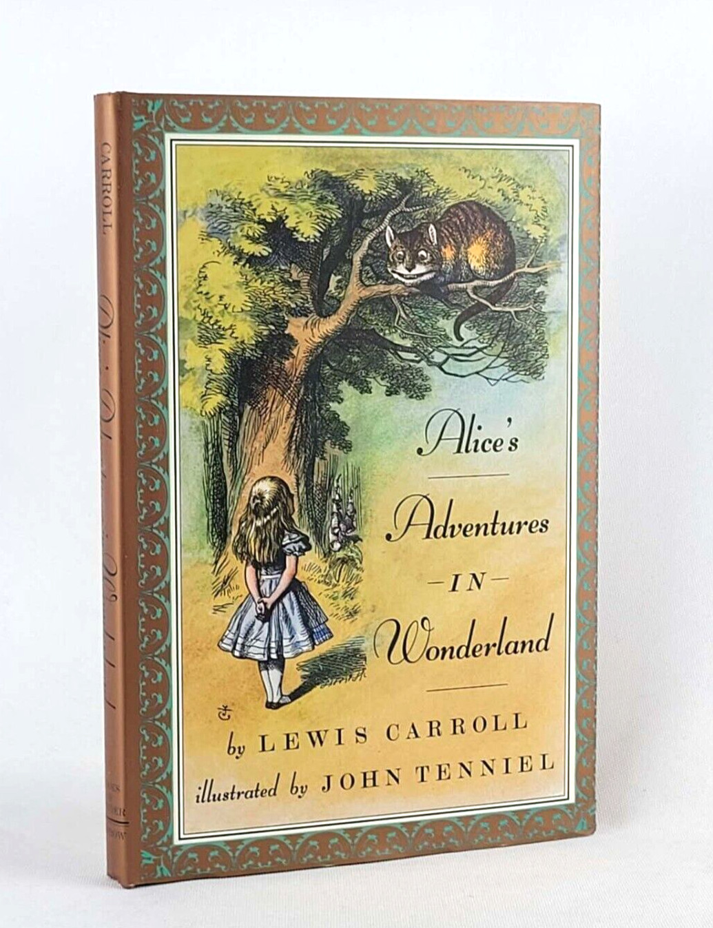 ALICE’S ADVENTURES IN WONDERLAND Lewis Carroll Illustrated John Tenniel Gilded