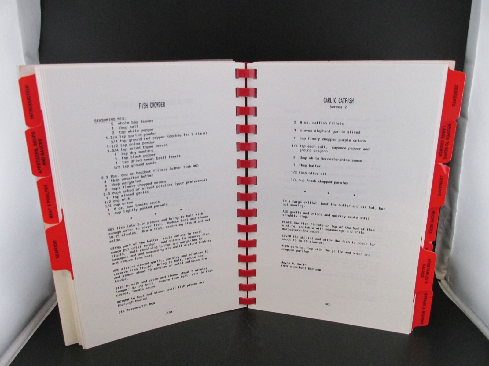 Cookbook Exxon Employee Recipes Vintage 382 Pages Exxon Shipping – Rare