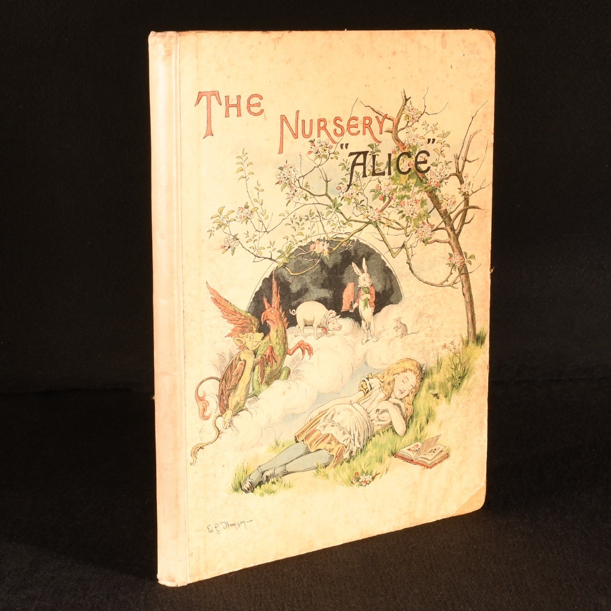 1890 The Nursery “Alice” Lewis Carroll Signed Presentation Copy First Edition…