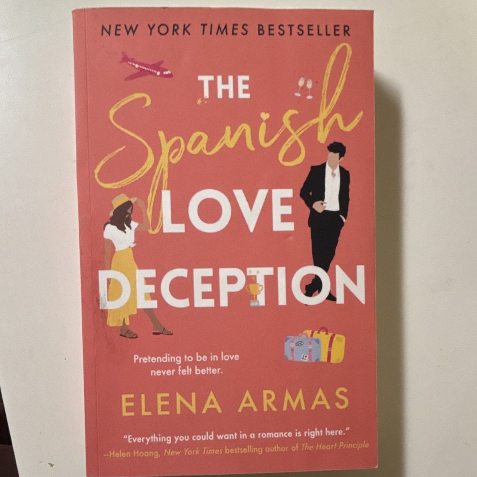Atria Books The Spanish Love Deception Elena Armas Paperback Romance Series