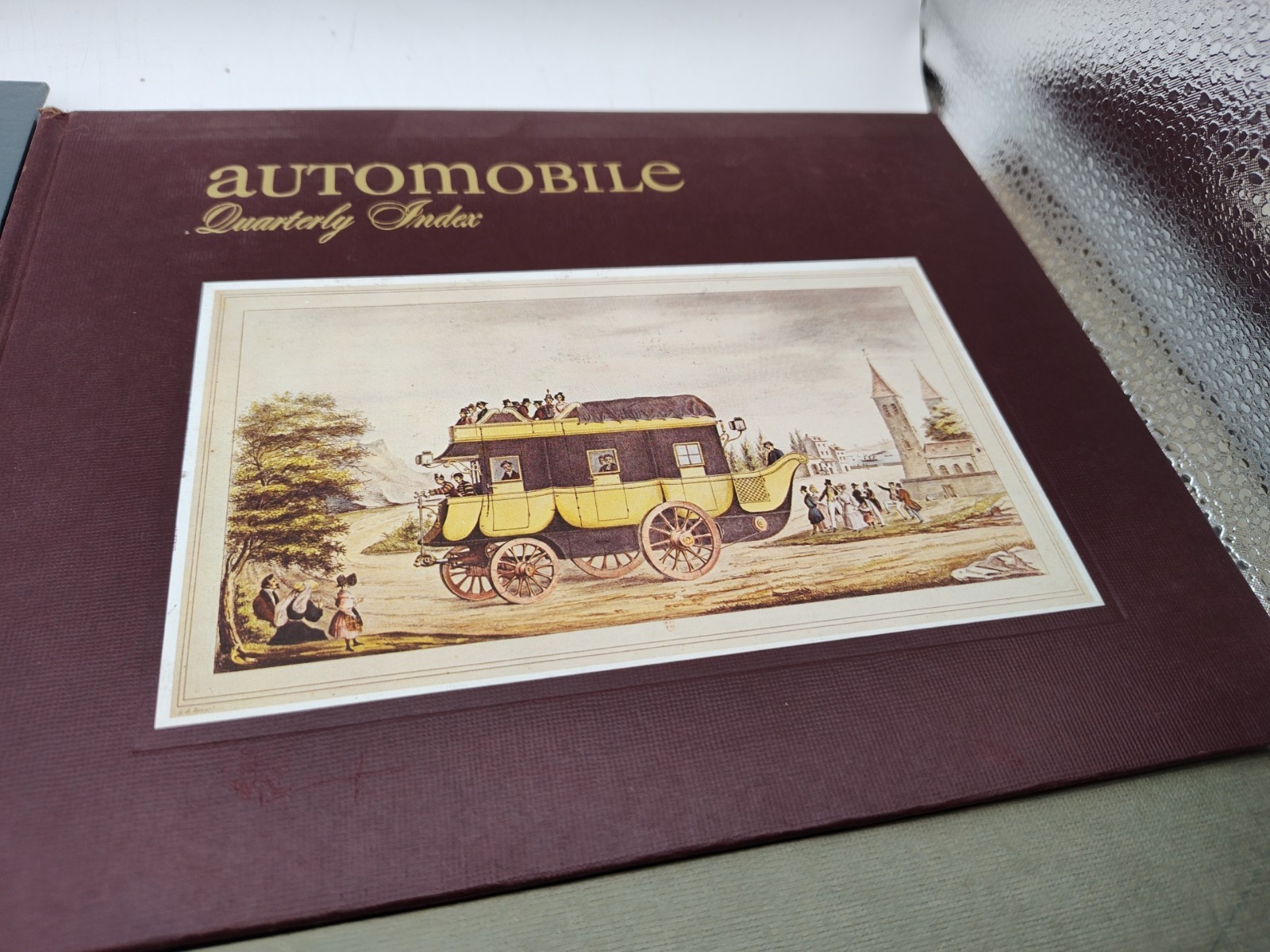 Automobile Quarterly-Cumulative INDEX- Volumes 1-16 (4 Book Lot) VERY NICE