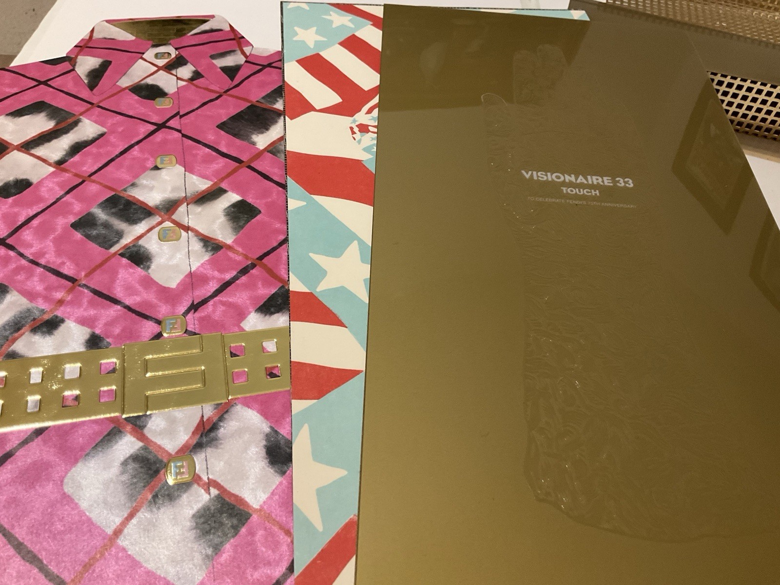 Visionaire Fendi 33 Touch John Galliano Alexander McQueen Limited Pelt Box Art