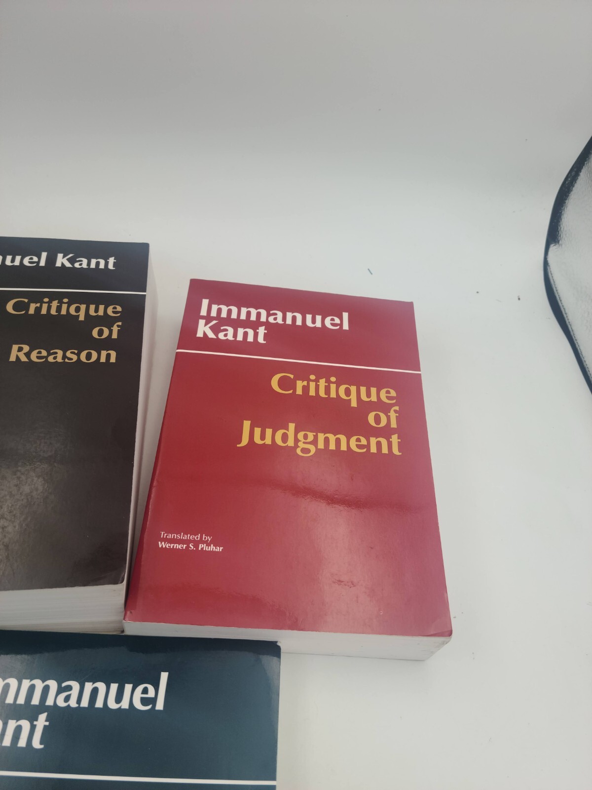 Three Critiques 3-volume Set Vol. 1 Critique of Pure Reason Vol. 2 Kant Immanuel