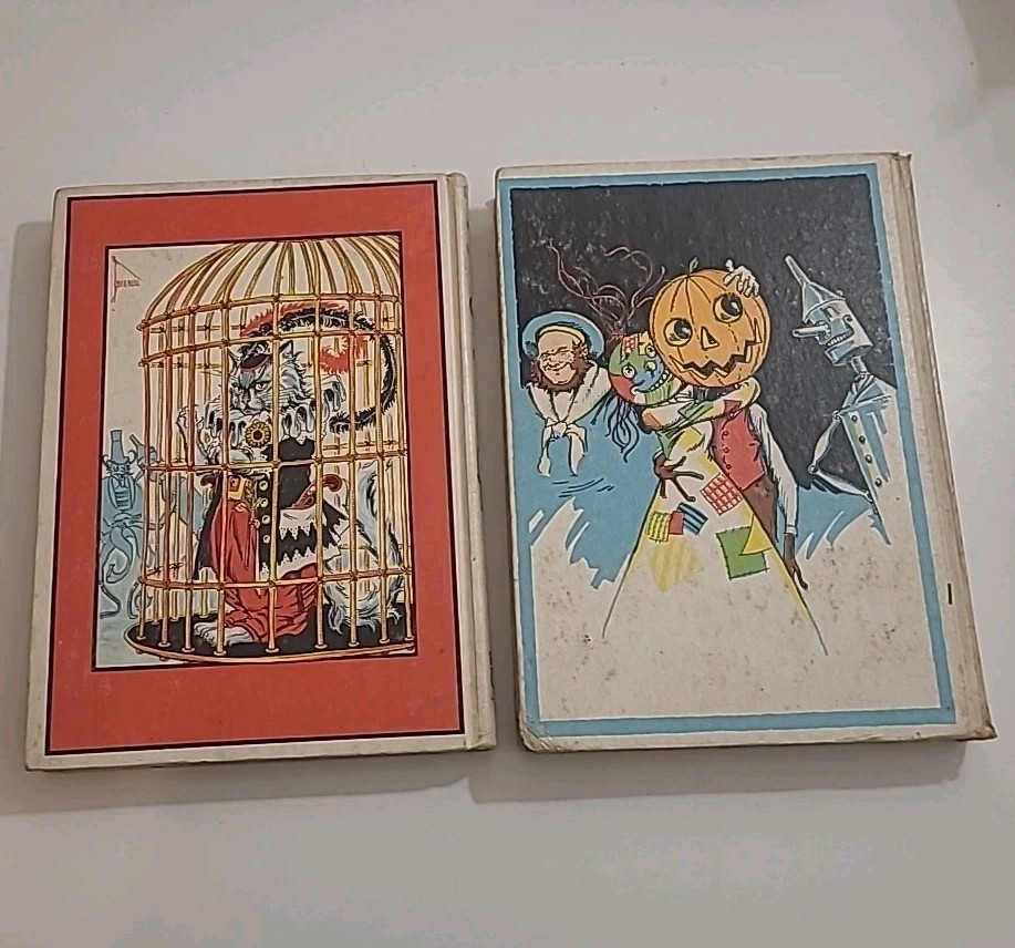 Wizard of OZ L. Frank Baum Book Set Of 12 Hardcover Reilly & Lee 1956