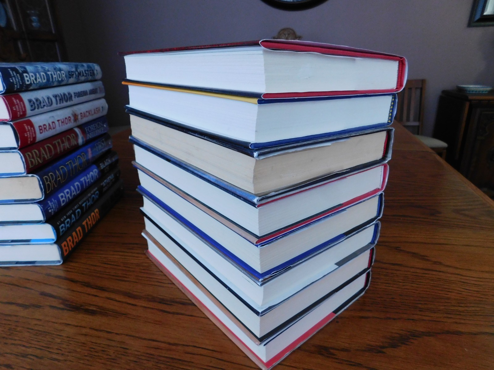 16 BRAD THOR Hardback Lot w/ Dust Covers DEAD FALL, RISING TIGER, More Thrillers