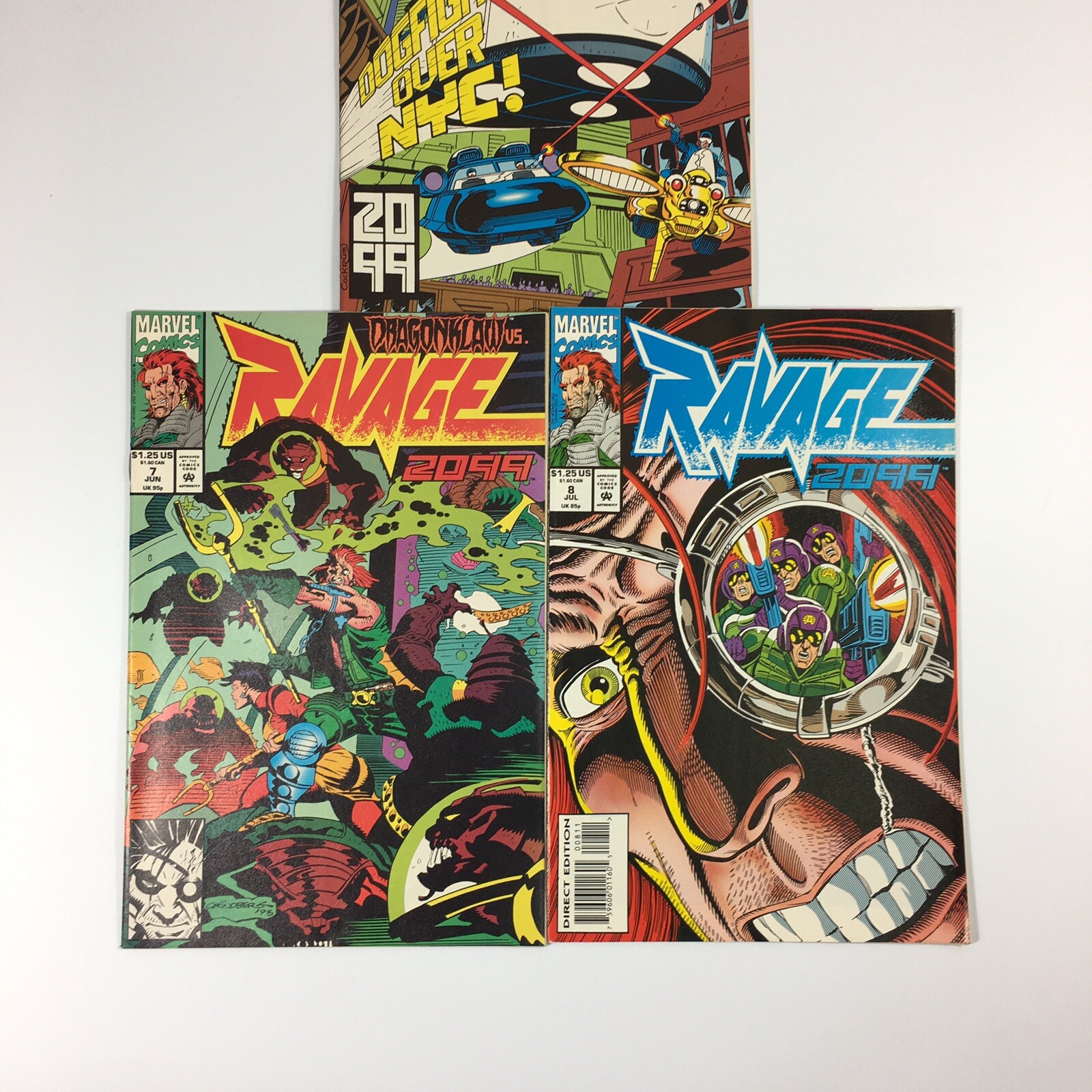 Ravage 2099 #1-#4 & #6-#11 (10 Comics) 1991 Marvel 25.7cm X 17cm