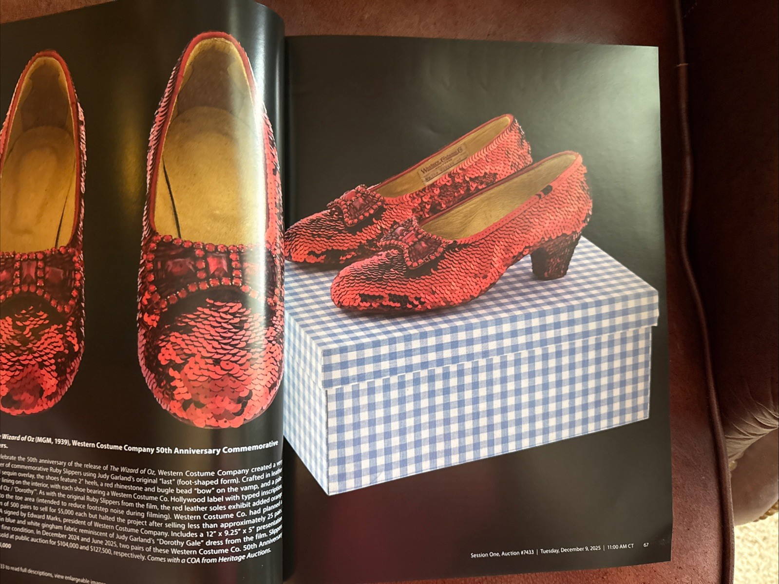 HERITAGE Auctions Catalog 12/25 Wizard of OZ – 500 pages! Star Wars Trek Disney