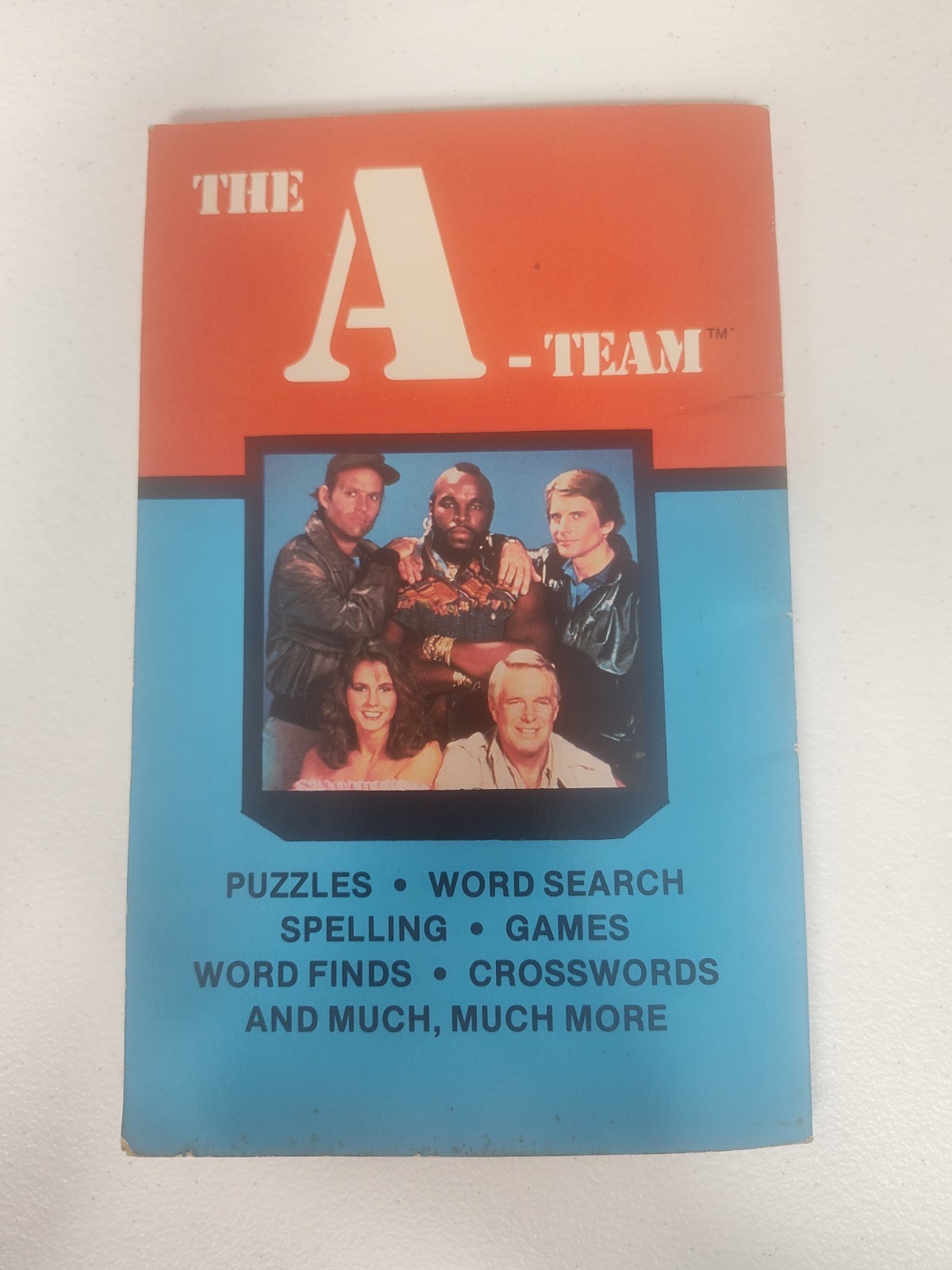 Vintage The A-TEAM Coloring & Activity Book 1983 Softcover 10% Used