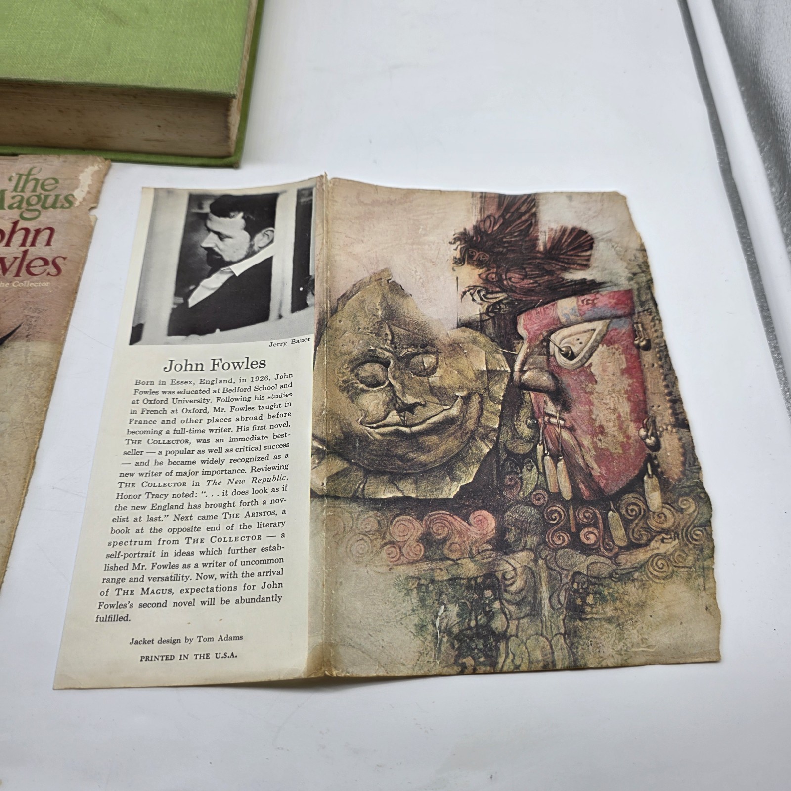 THE MAGUS – John Fowles – 1st Edition – 1965 hardcover with dust jacket