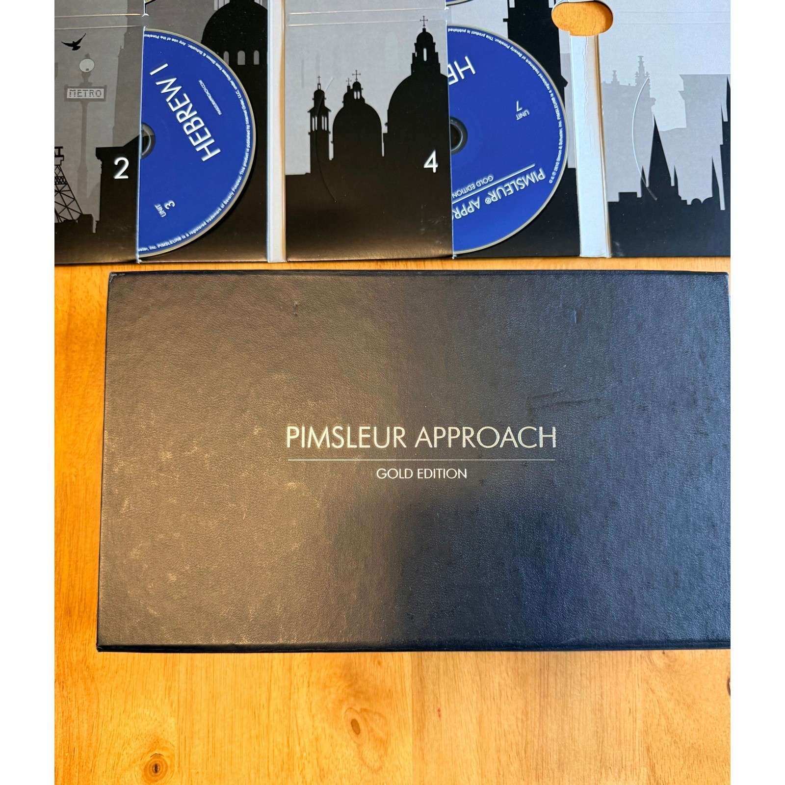 Pimsleur Approach Hebrew I Gold Edition Audio Course Flash Cards Modern Hebrew
