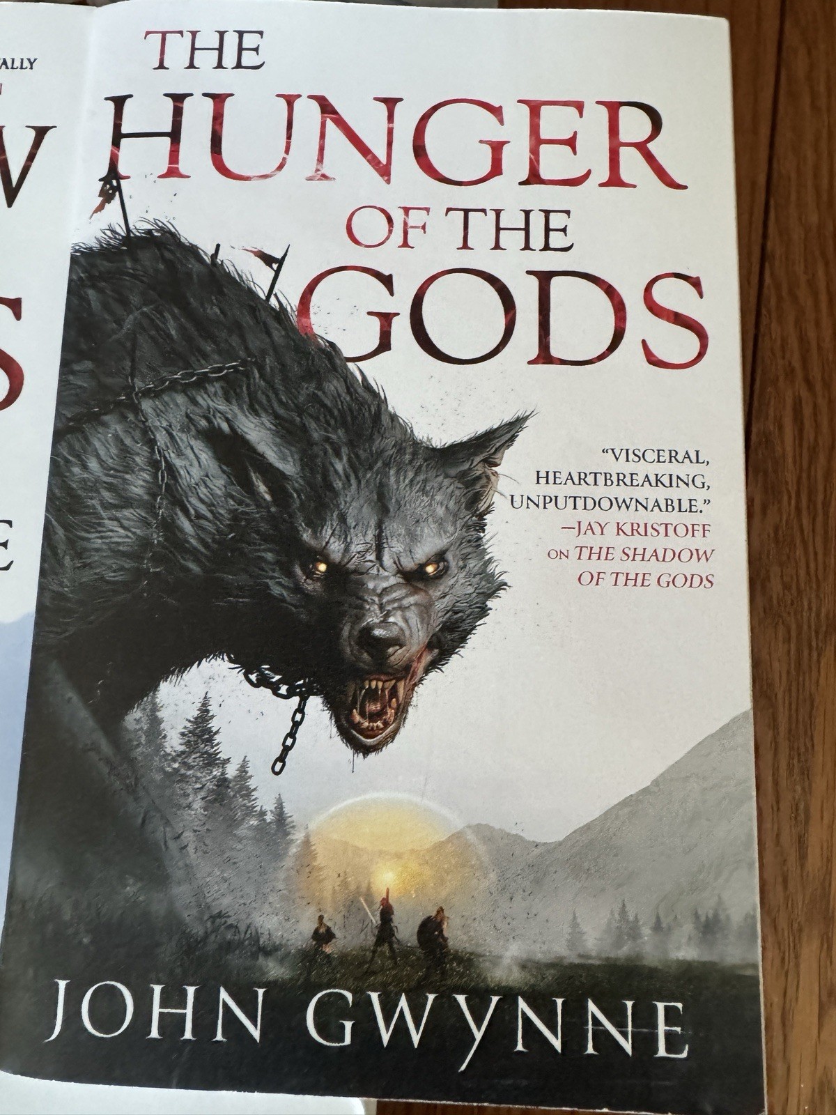 The Bloodsworn Trilogy John Gwynne Shadow Hunger Fury Of The Gods 3 PB Set