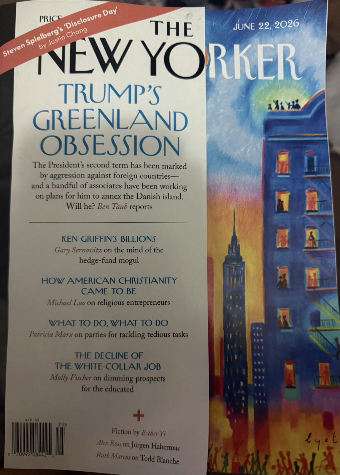 New Yorker Magazine June 22, 2026 New York Knicks Comeback Brunson OG Anunoby