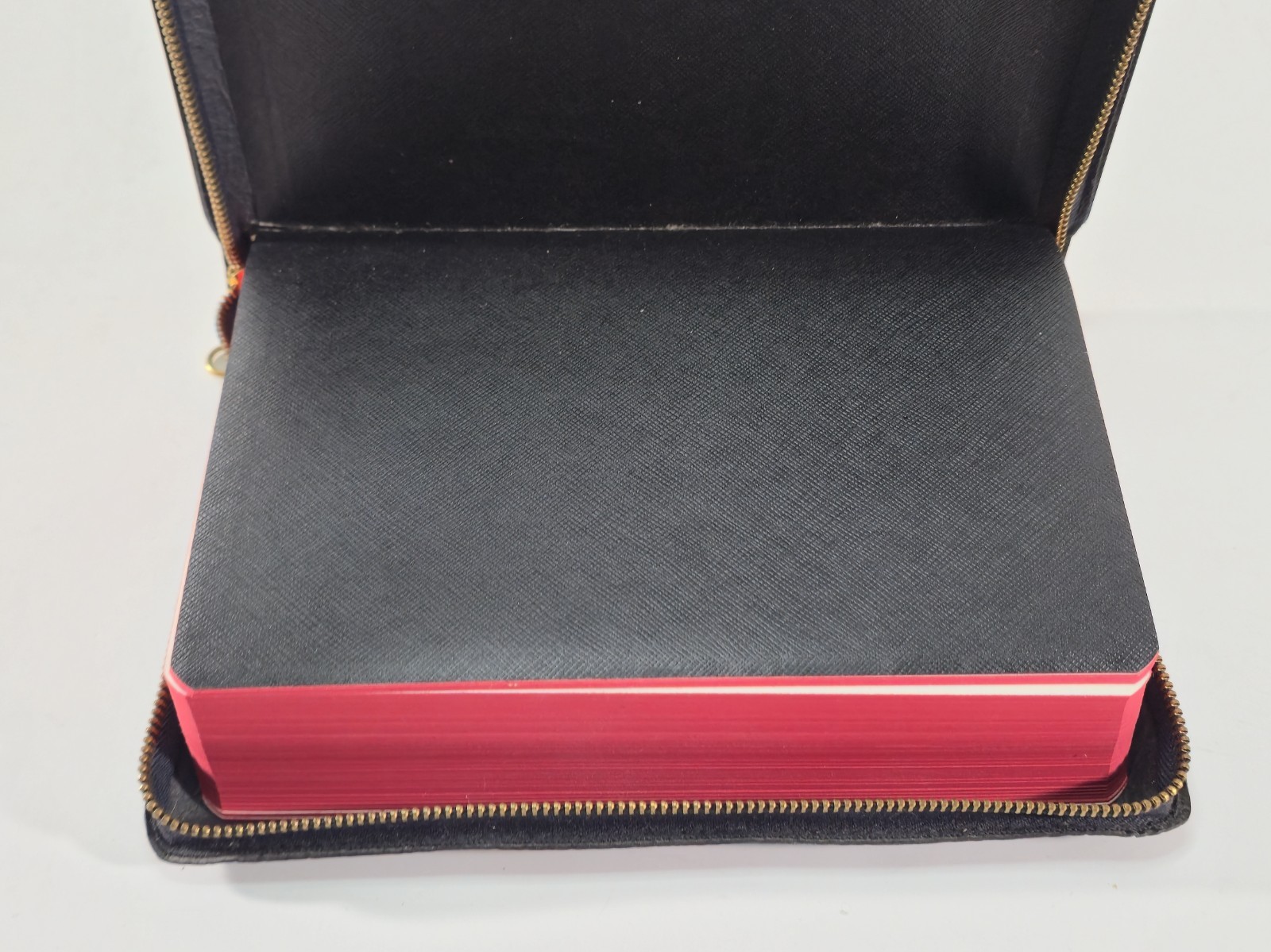 Holy Bible King James Version 1611 American Bible Society 1954 Zippered Closure