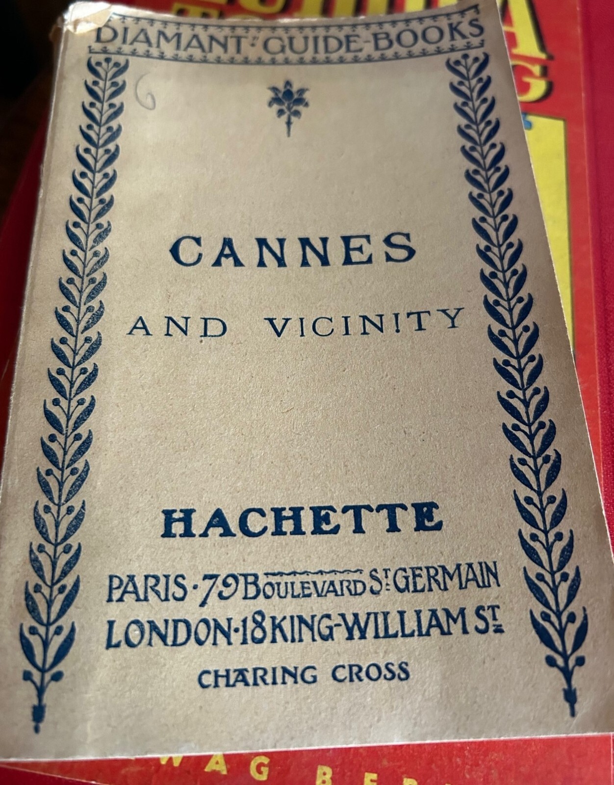 HACHETTE Cannes and Vicinity First Edition Paperback Good Condition