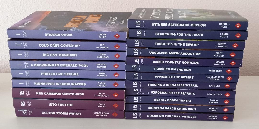 Lot of 21 Harlequin Intrigue Love Inspired Suspense and Romantic Suspense 2026