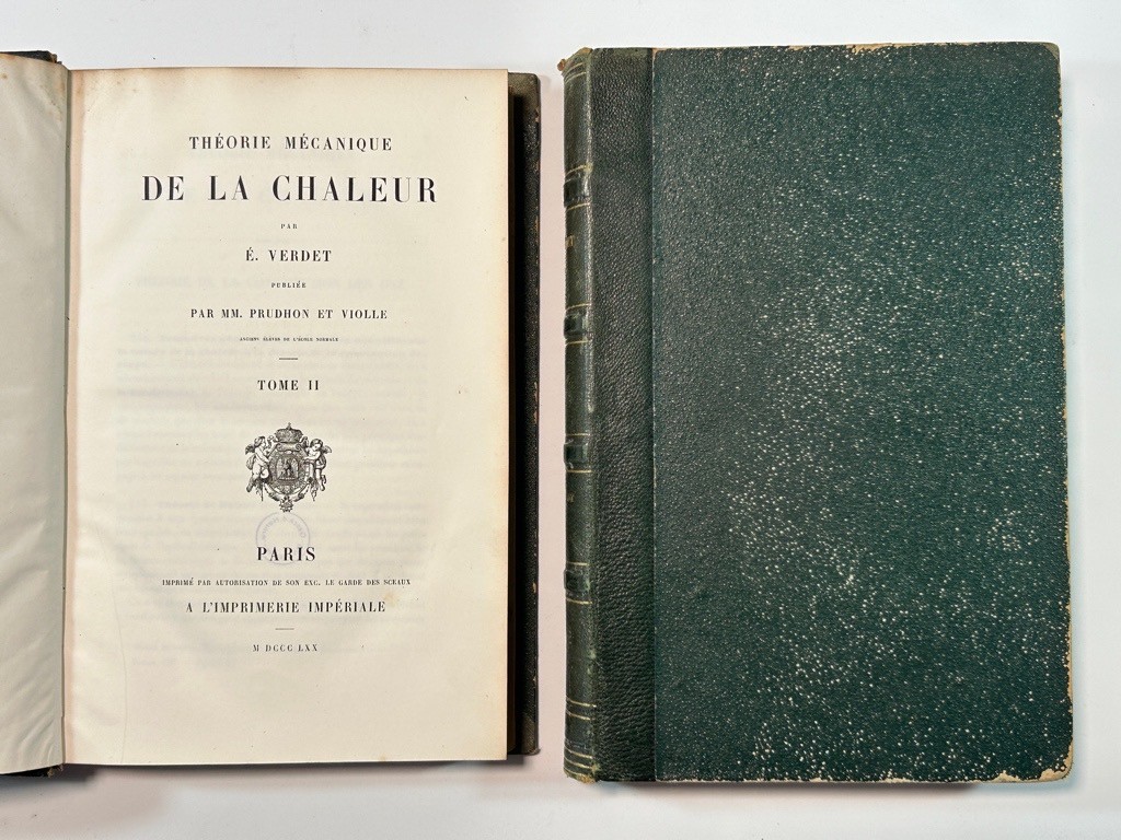 Oeuvres. Tome 1 – 8 in 9 volumes. Verdet, É.: