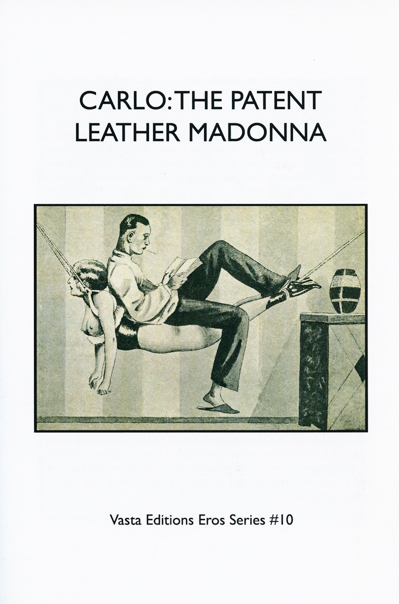 THE PATENT LEATHER MADONNA Carlo Illustrations 1920s/30s ~ Vasta Editions 2026