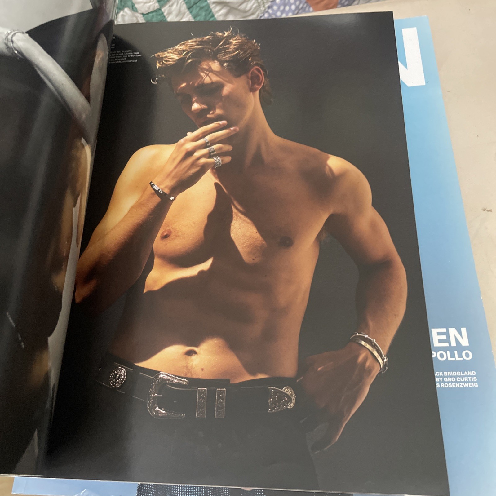 2022 V MAN Magazine AUSTIN BUTLER Simon Nessman Idris Elba VMan