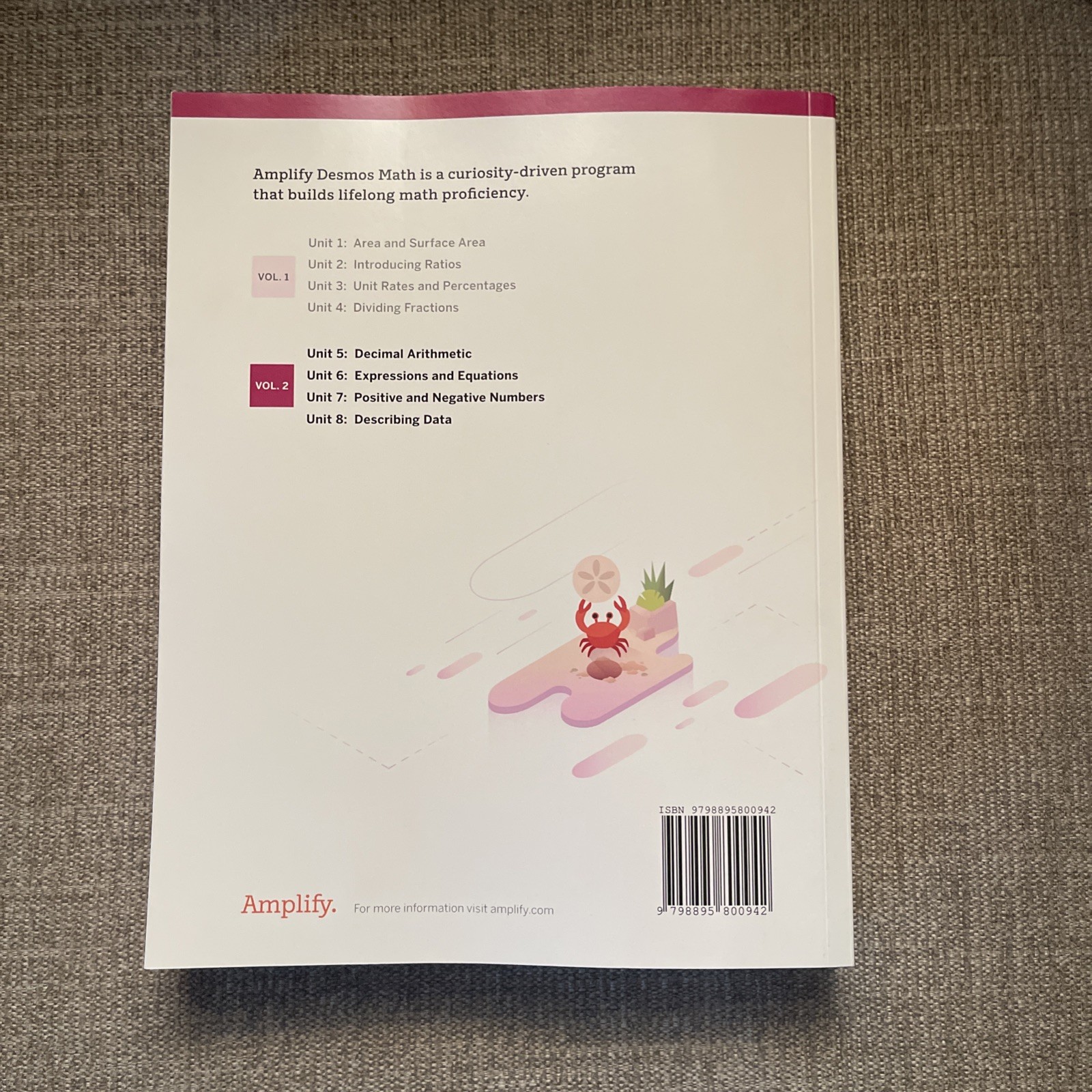 Amplify Desmos Math California Student Edition: 6 Volume 2