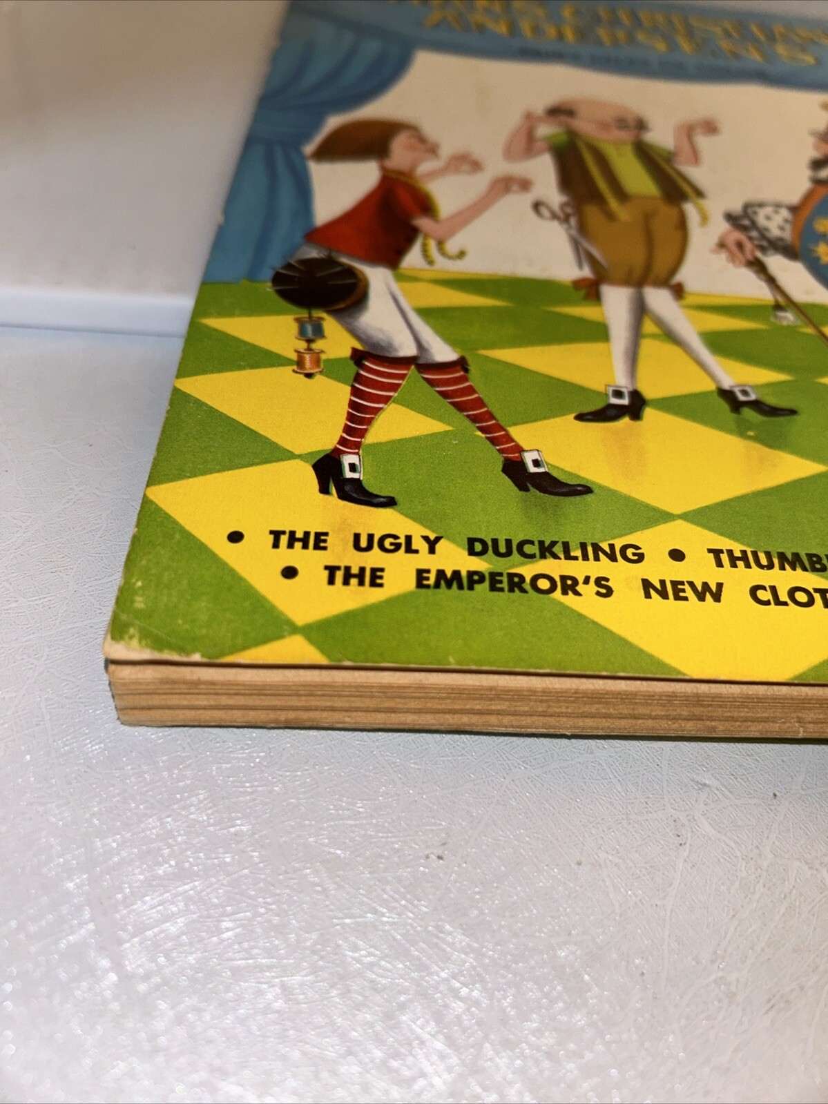 HANS CHRISTIAN ANDERSEN’S COLORING BOOK 1962 Waldman Publishing UNUSED 96 Pages