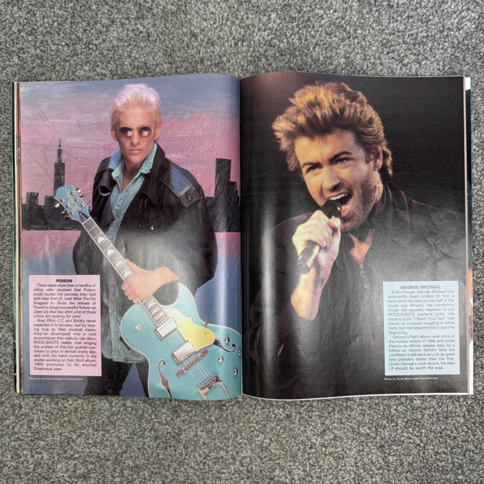 Creem Rock-Shots Magazines January & April 1990 NKOTB Milli Vanilli & Warrant