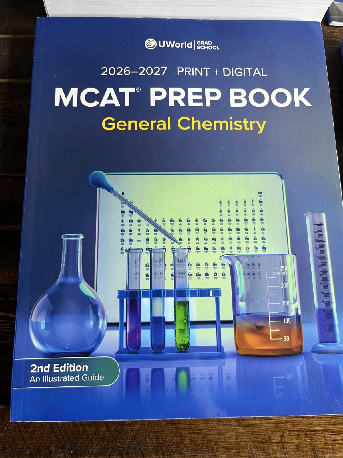 UWorld MCAT Prep Book Bundle 2026-2027 2nd Edition Biology Chem CARS 4-Book Set