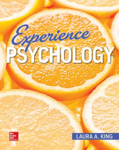 Loose Leaf Experience Psychology by Laura A. King (2018, Ringbound) LOOSE LEAF
