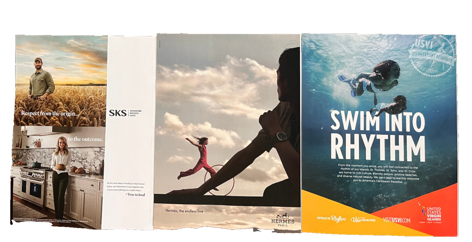 3 New Unread Issues Travel + Leisure & Conde Nast Traveler Magazines 2025