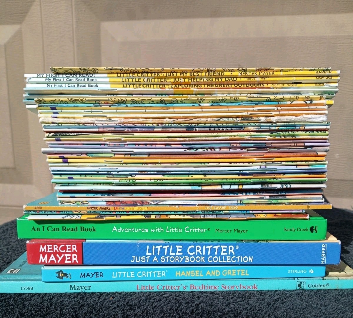 Large Lot 40 Mercer Mayer Little Critter Books Nice Cnd Great Lessons! Fst Ship