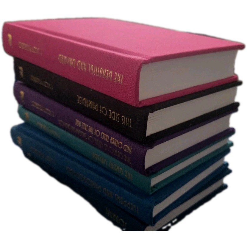 F. Scott Fitzgerald Collection Deluxe 5 Book Box Set + Journal Hardcover
