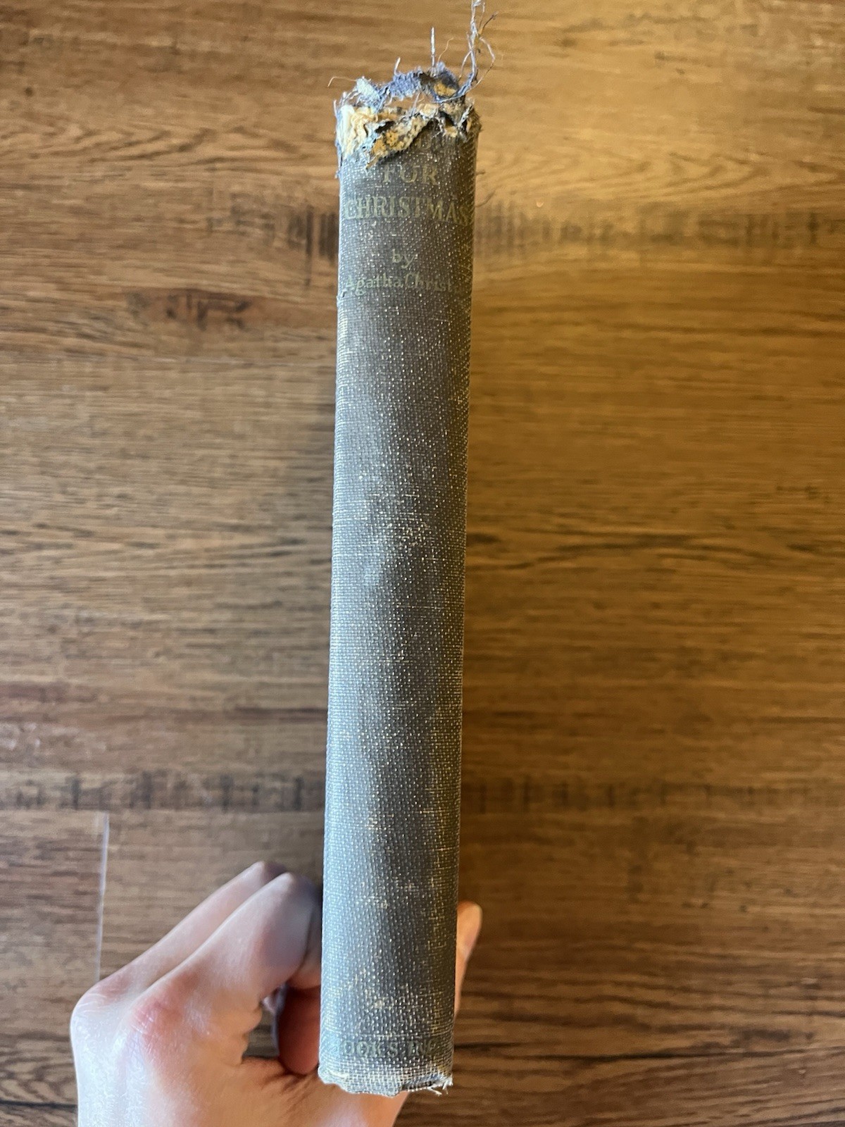 Agatha Christie MURDER FOR CHRISTMAS A Poirot Story 1945 2nd Printing No DJ