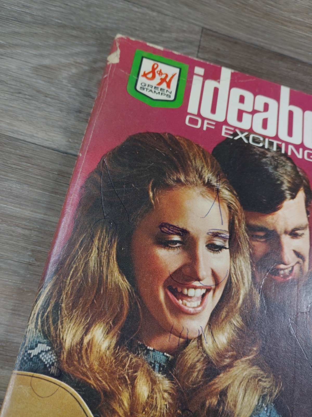 Vintage 1970 S & H Green Stamps Ideabook Exciting Gifts Catalog Book