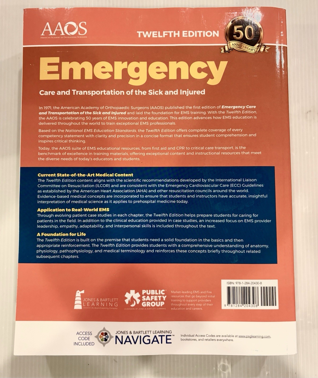 Emergency Care and Transportation of the Sick & Injured 12th Edition READ DESCRI