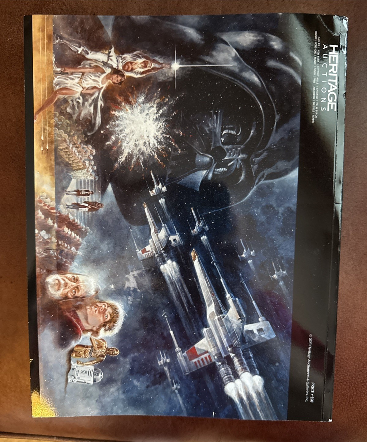 HERITAGE Auctions Catalog 12/25 Wizard of OZ – 500 pages! Star Wars Trek Disney