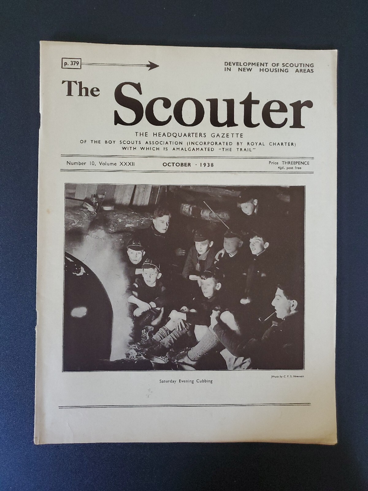 *Import* United Kingdom Lot Of 12 The Scouter Magazine 1938 Boy Scouts Magazine