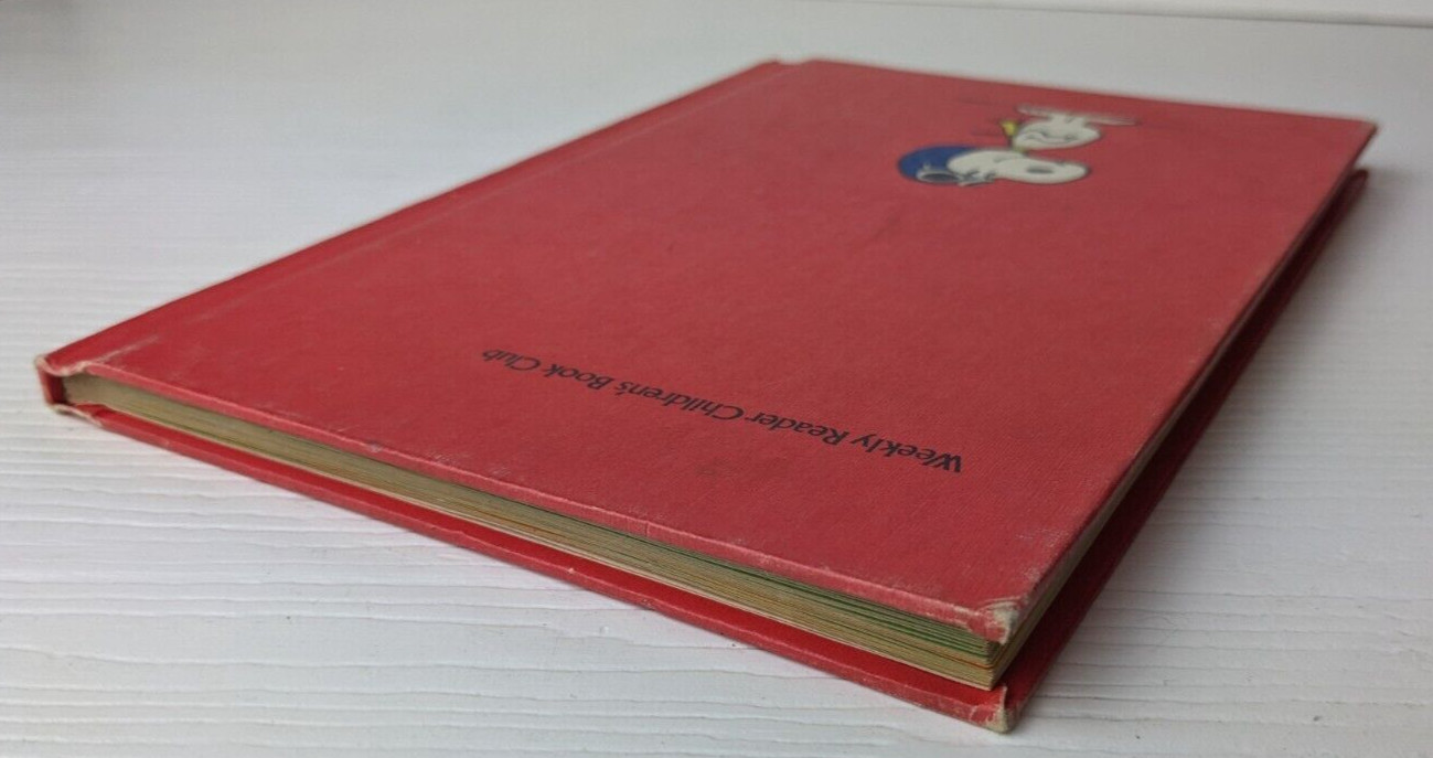 Vtg 1966 Children’s Hardcover Snoopy and the Red Baron Weekly Reader Book Club