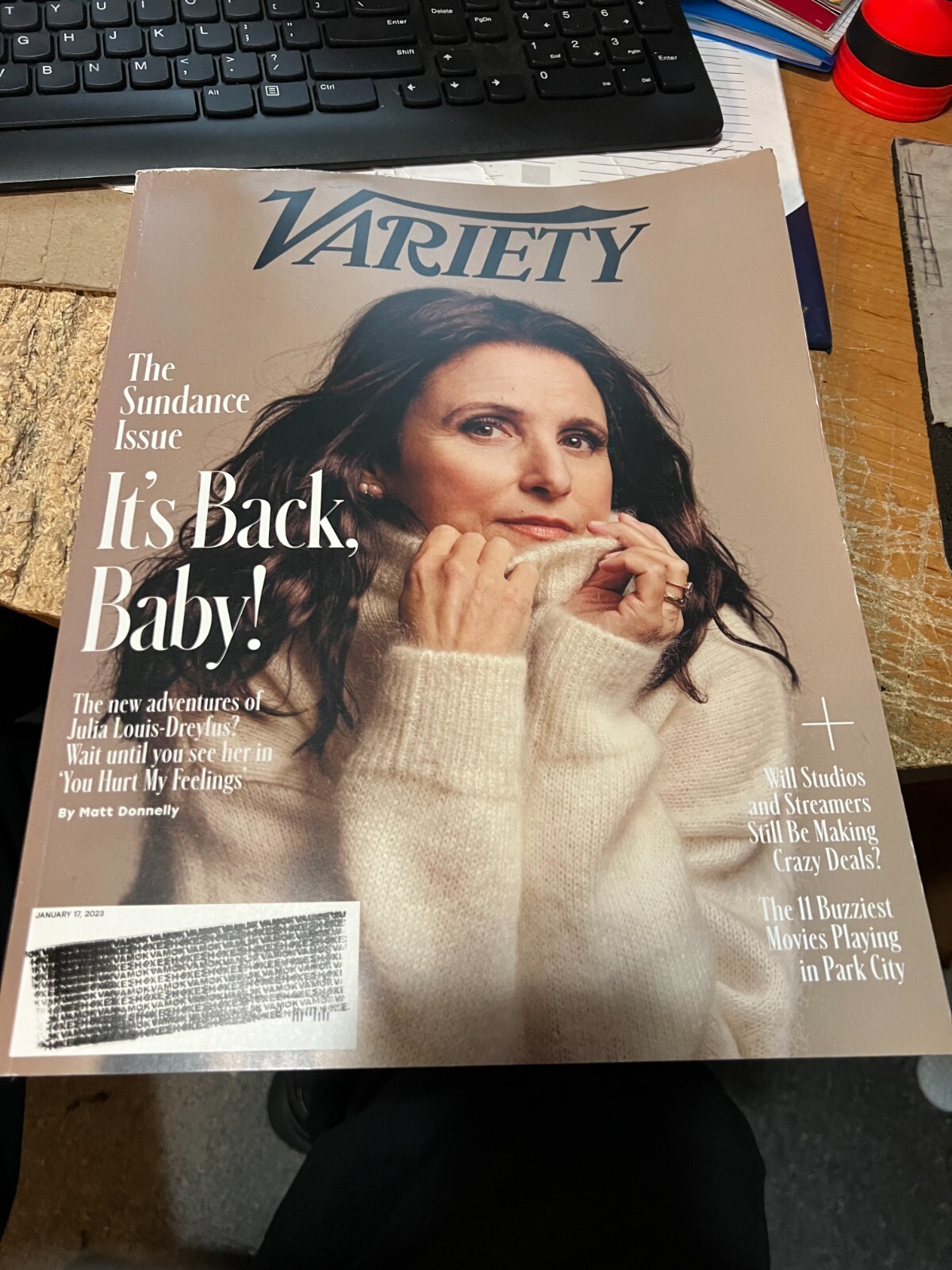 VARIETY MAGAZINE——-JULIA LOUIS-DREYFUS—–JANUARY 17 2023