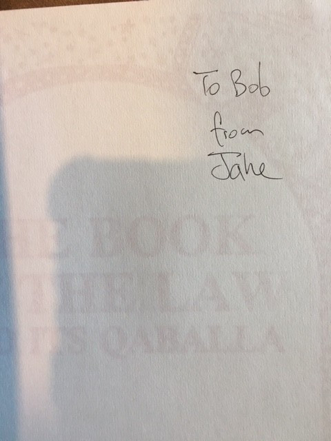 the Book of the Law and Its Qaballa SIGNED Jake Stratton Kent Aleister Crowley