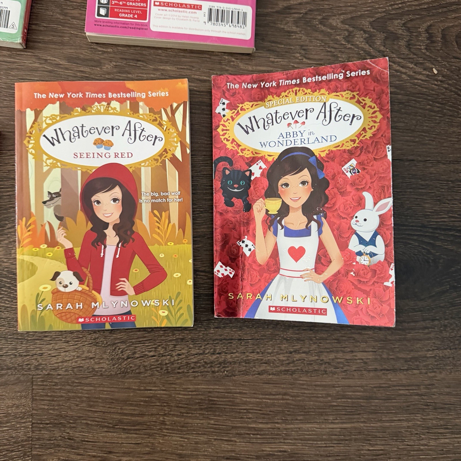 Whatever After Book Lot 7 Sarah Mlynowski Scholastic Fairy Tale Chapter Books