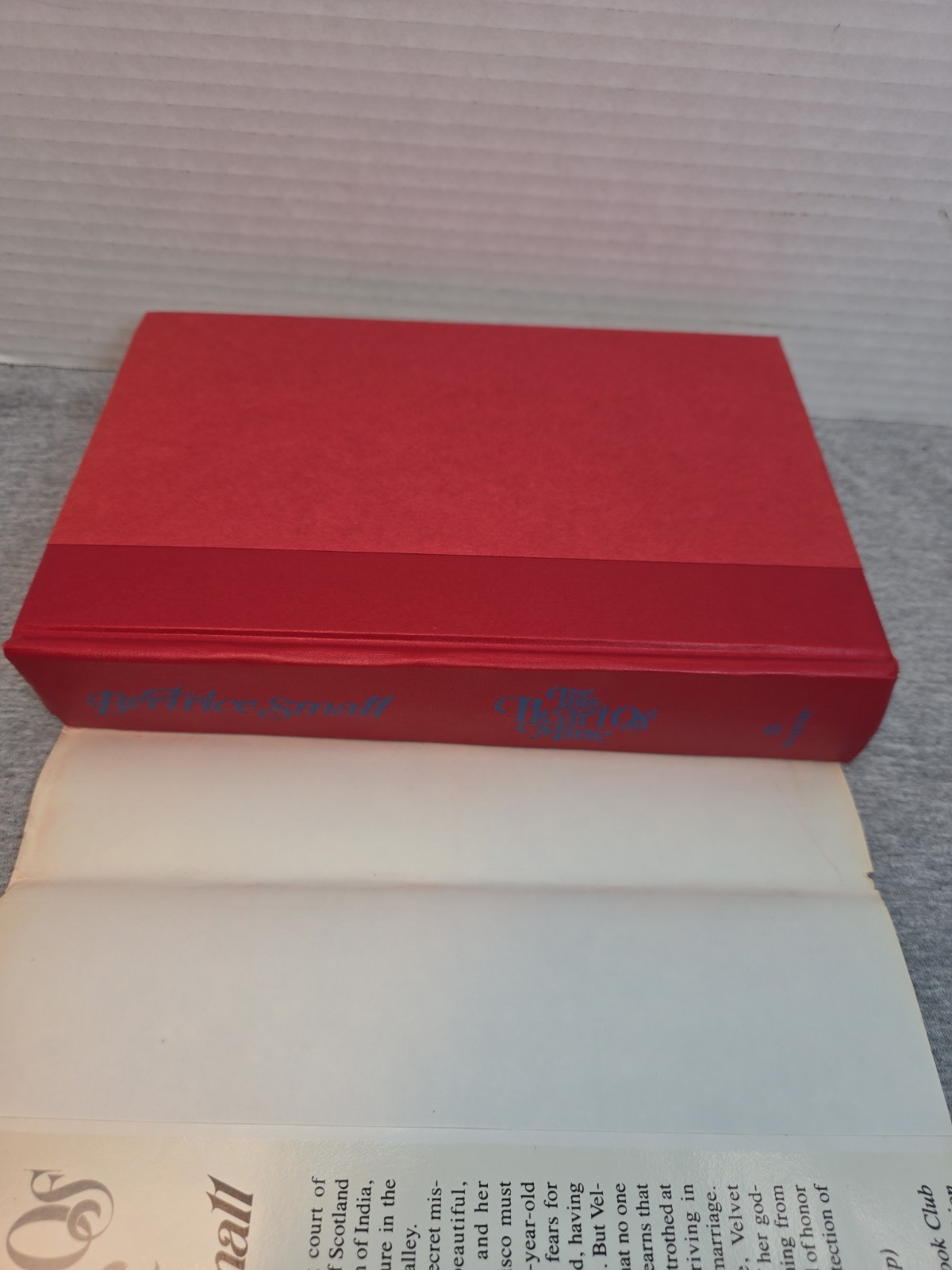 This Heart of Mine, by Bertrice Small (1985, Book Club Edition, Ballantine Books
