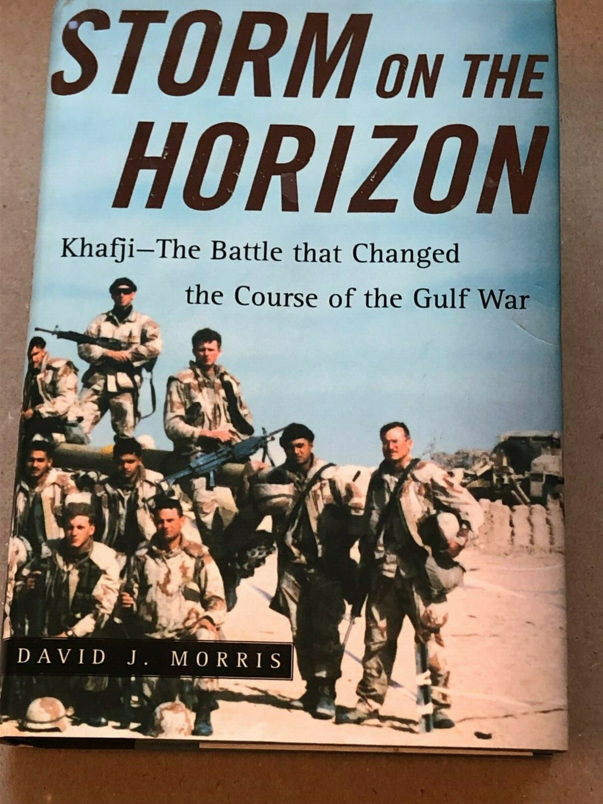Storm on the Horizon: Morris, David J. 2004 Hardcover with Dust Jacket, SIGNED