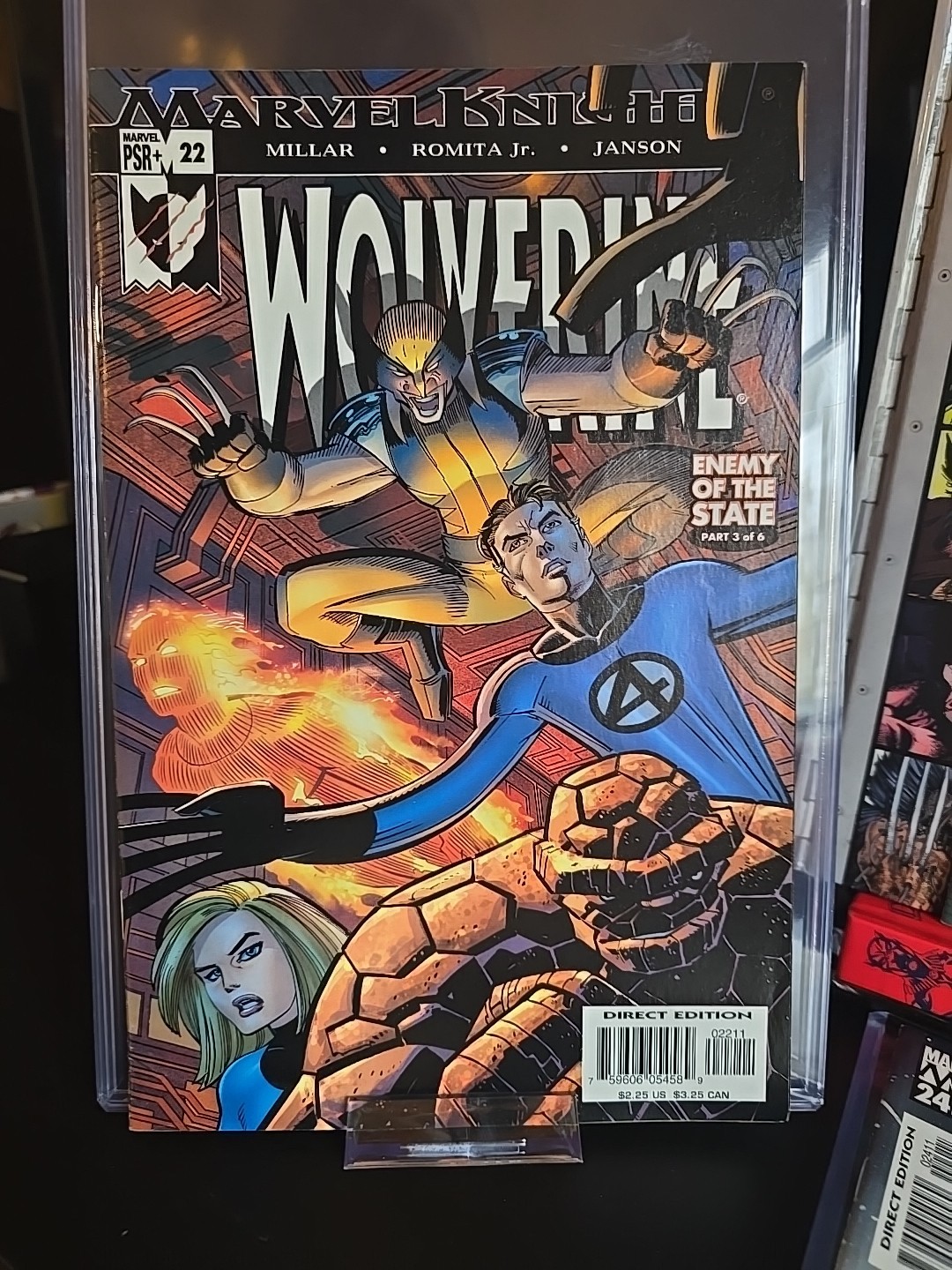 WOLVERINE #20#21 #22 #23 ENEMY OF THE STATE 2004 MARVEL KNIGHTS COMICS NM LOT