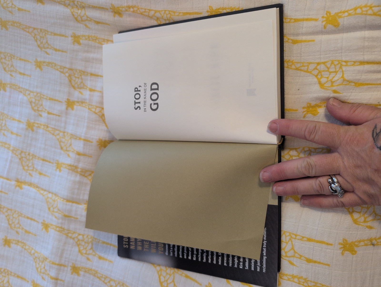 Stop, In the Name of God Charlie Kirk 2025 Hardcover Book HC/DJ First Edition