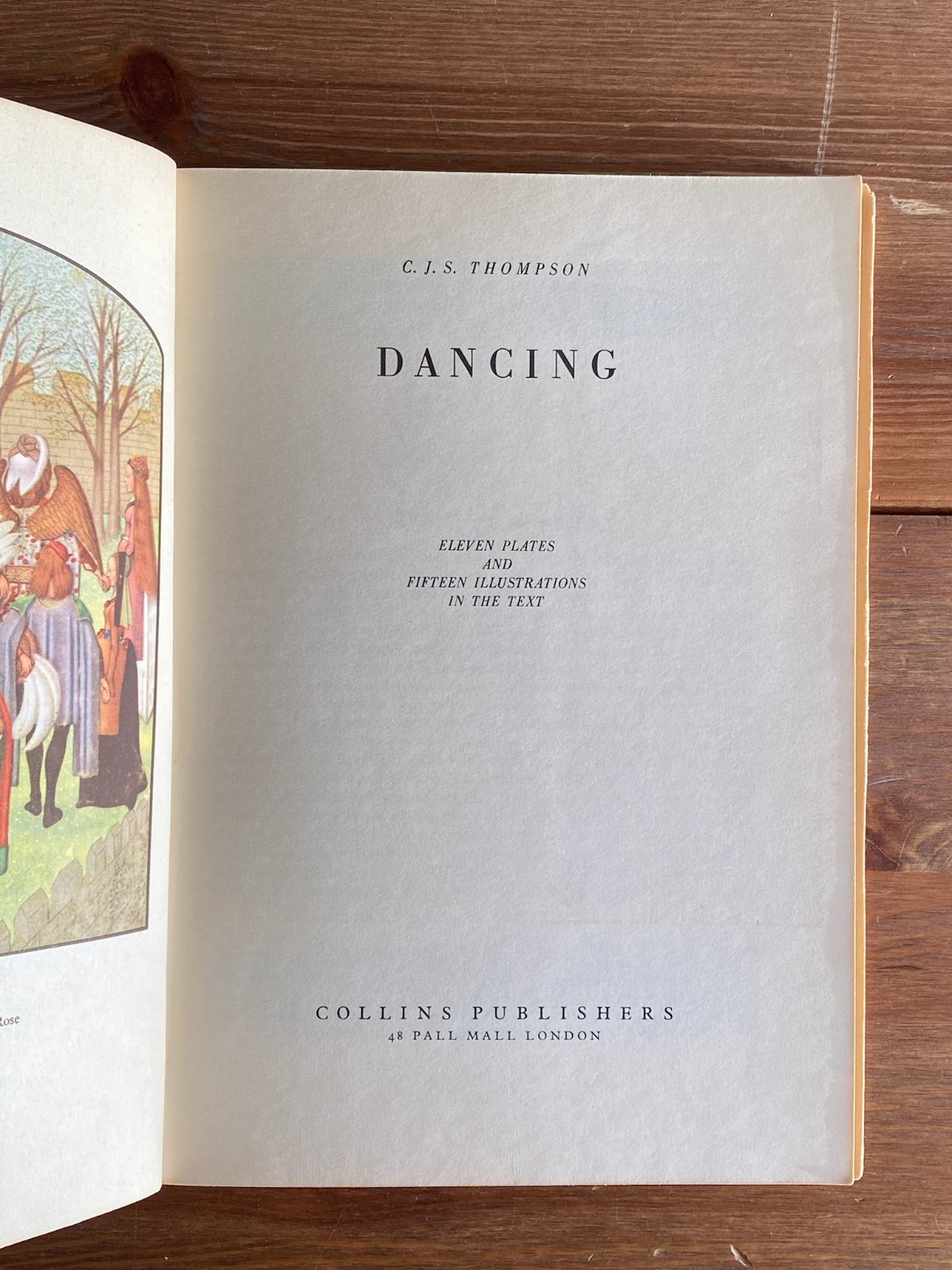 Dance History & Performing Arts ~ Dancing ~ C.J.S. Thompson ~ Colour Plates