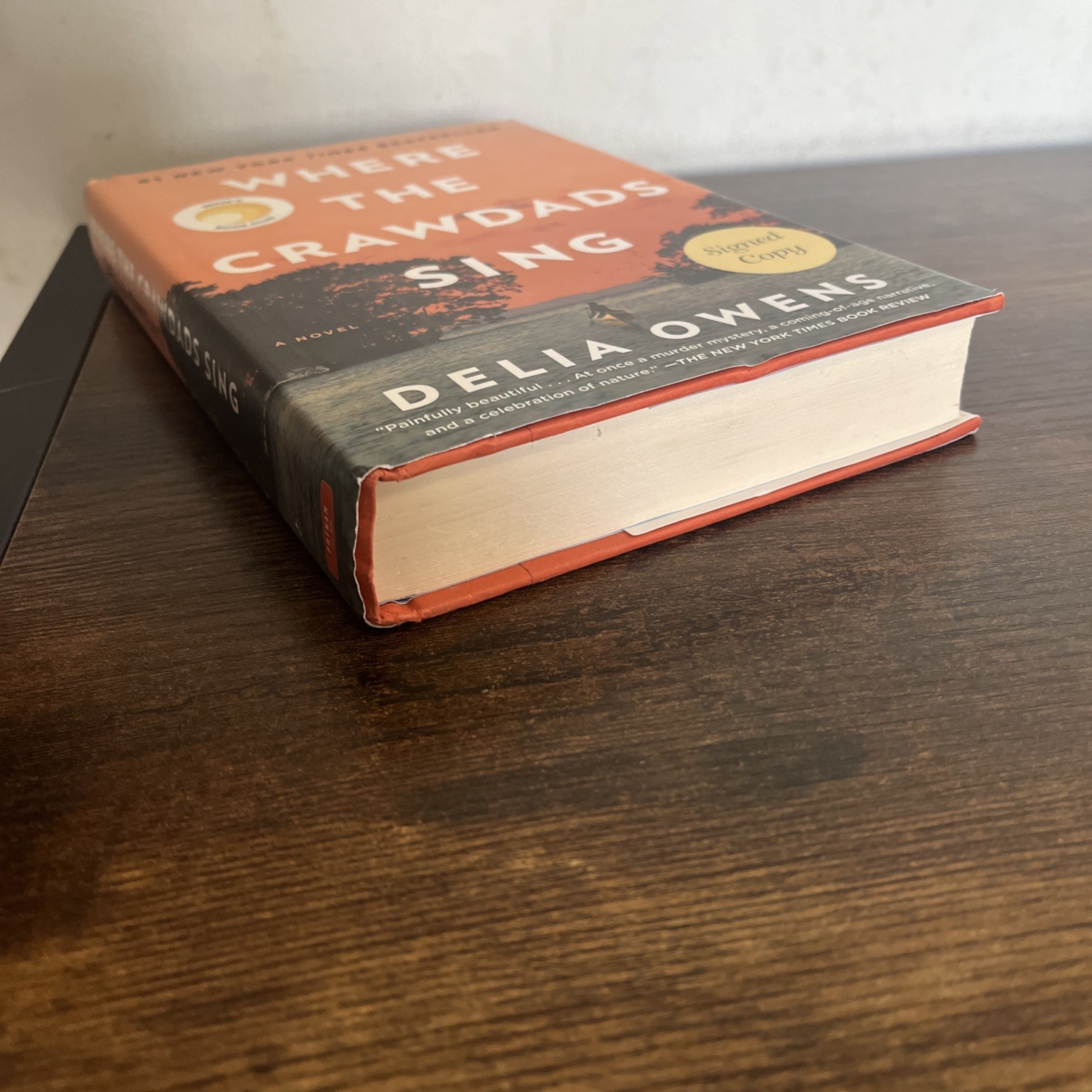 Beautiful SIGNED Copy Of “Where The Crawdads Sing” By Delia Owens