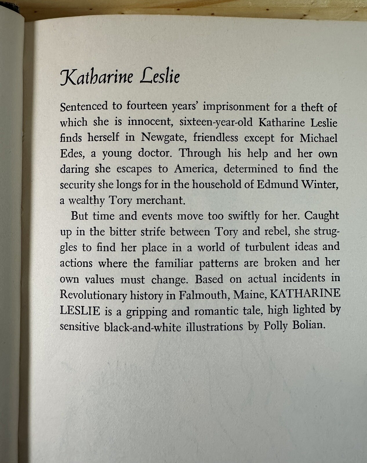*Katharine Leslie by Audrey White Beyer Alfred A Knopf 1963 HC* Rare 1st Edition