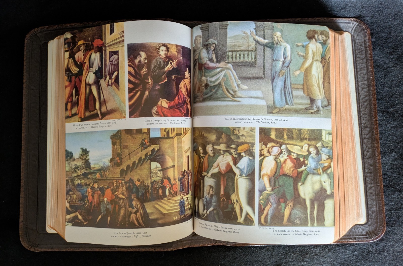 Vintage The Holy Bible Heritage Edition 1954 King James Version Clean