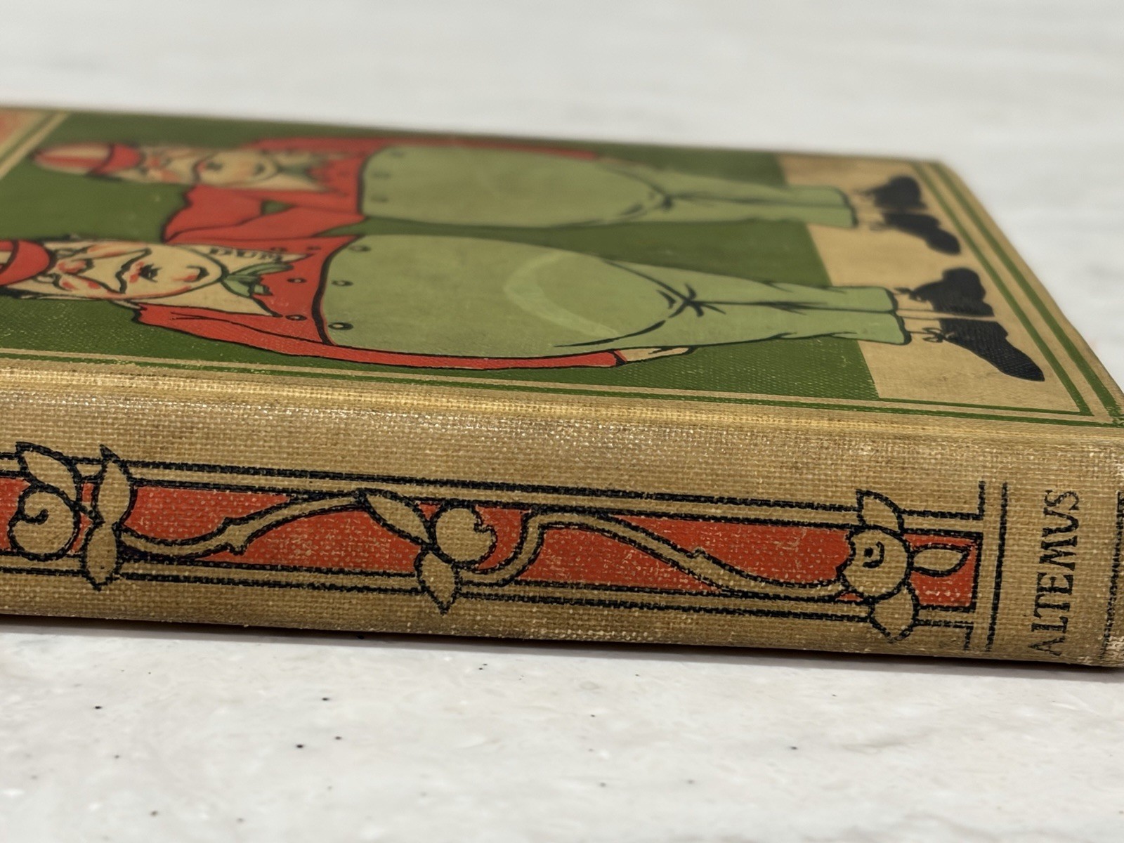 Through the Looking Glass Illustrated 1897 Antique Book Alice In Wonderland