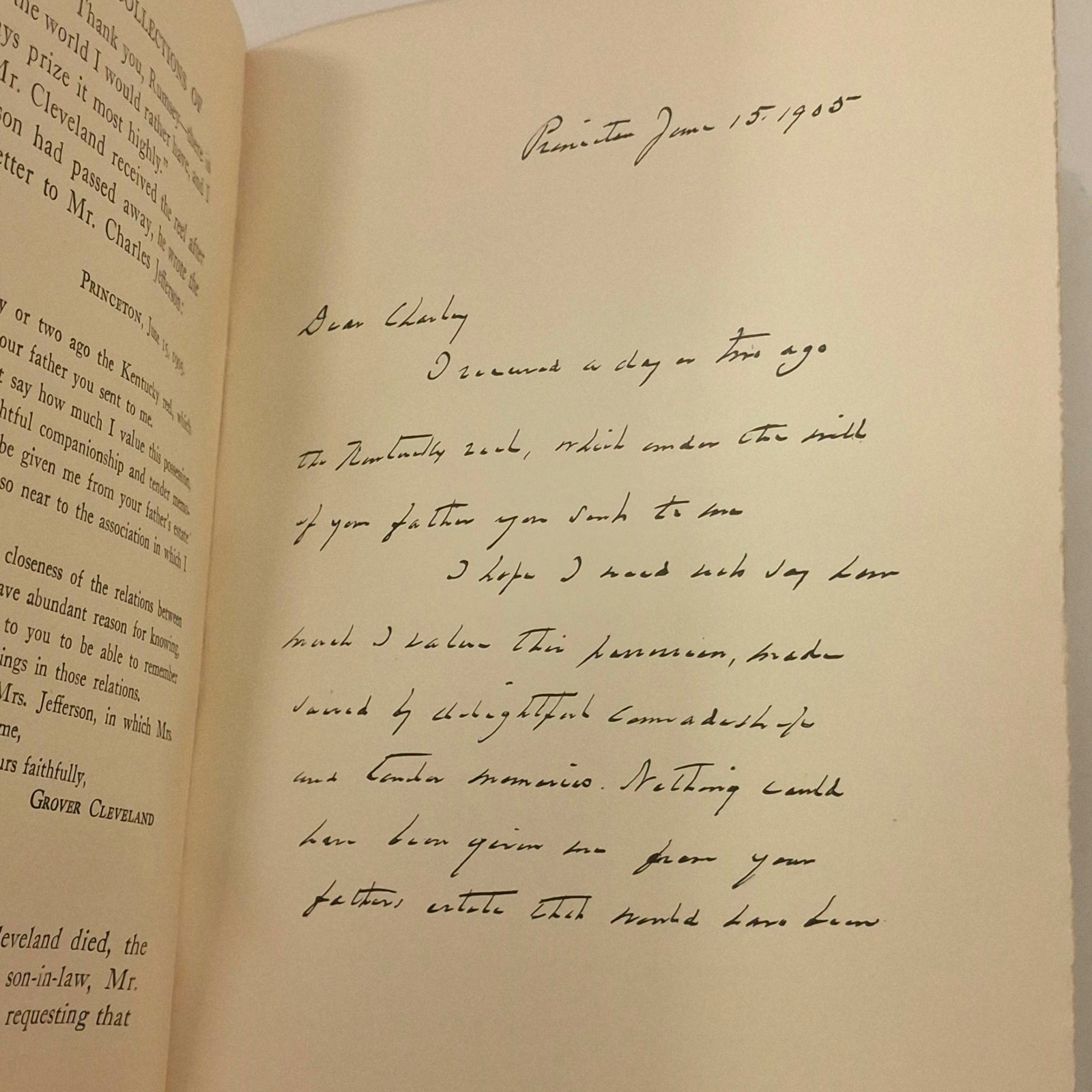 1909 Joseph Jefferson Intimate Recollections Antique Book Uncut Pages Photos