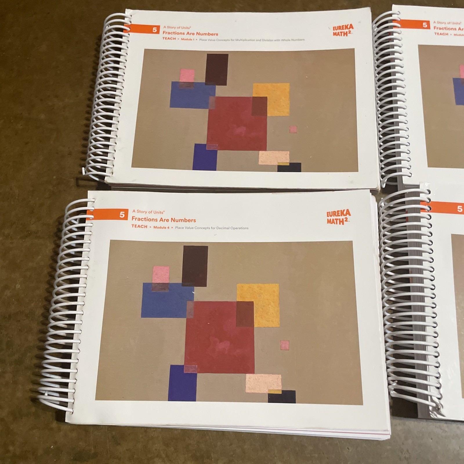 Eureka Math Squared Grade 5 Complete Teacher Manual Bundle Read Description!!!!
